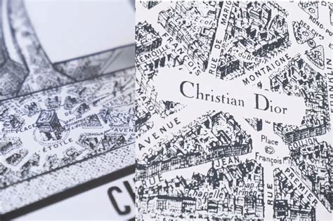 ici paris dior set|dior map of paris makeup.